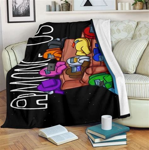 Among Us Blanket Among Us Among Us Gift Among Us Gamer - Etsy | Blanket ...