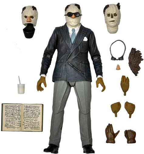 Customer Reviews: NECA Universal Monsters 7” Scale Action Figure Ultimate Invisible Man figure ...