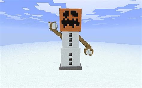 Snowman Minecraft Map