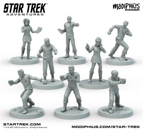 FIRST LOOK: New STAR TREK ADVENTURES Miniatures • TrekCore.com