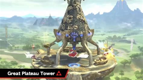 Great Plateau Tower comes to Super Smash Bros. Ultimate! : Breath_of ...