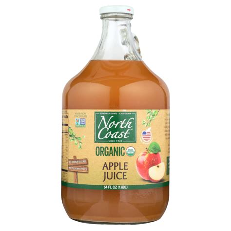 North Coast Organic Apple Cider Juice 64oz -- delivered in minutes