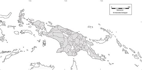 Papuan language families (shaded) | Download Scientific Diagram