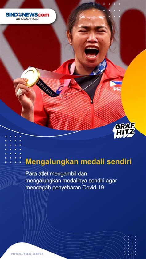 SINDOgrafis: Unik! Medali Emas Atletik Olimpiade Tokyo 2020 Harus Dibagi Dua