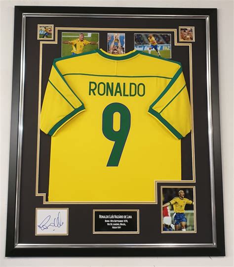 Ronaldo Signature with Brazil Shirt