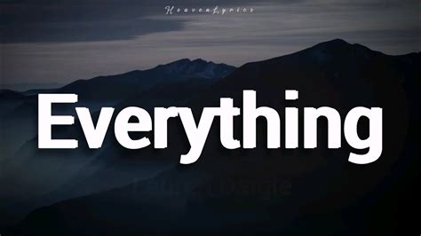 Lauren Daigle - Everything (Lyrics) - YouTube