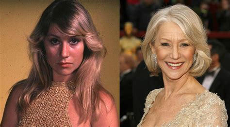 Helen Mirren at 25 and 70 : r/pics