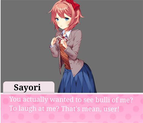 [BULLI] How's it hanging, Sayori? : r/DDLC