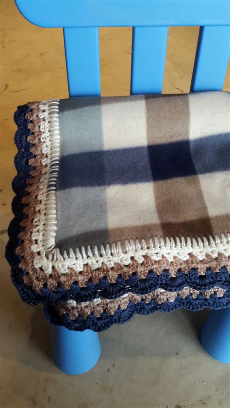 #fleece blanket#crochet edging | Fleece blanket edging, Crochet edging, Fleece projects