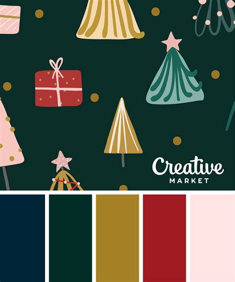 Christmas Color Palettes: 8 Designers Share their Go-to Hues - Creative Market Blog