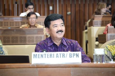 Sinar Pagi Baru - Raker Bersama Komisi II DPR Menteri ATR BPN Sampaikan Capaian Kinerja 2022 ...