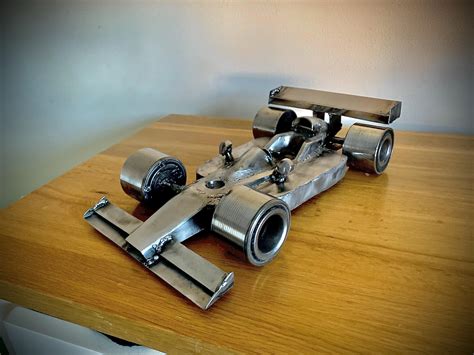 F1 Car I made from Scrap and Sheet metal . this is just my 6th ever welding projects so i'm ...