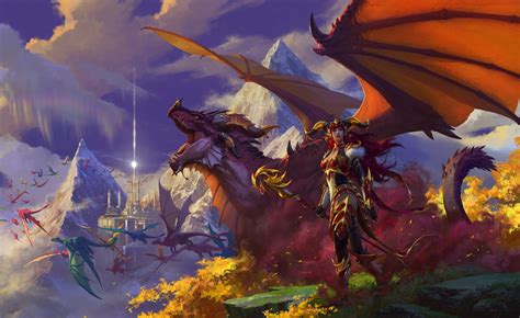 World of Warcraft Dragonflight Key Art - Wowhead News