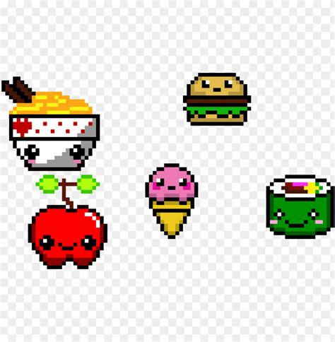 Kawaii Food - Pixel Art Kawaii Food PNG Transparent With Clear ...