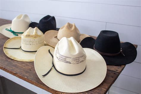 Vintage Cowboy Hats - Sugar Creek Event Rentals