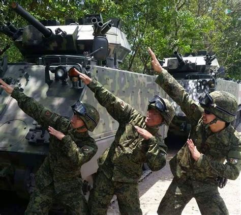 Recently Philippine Army adopted new combat uniform kinda similar with Canadian Armed forces ...