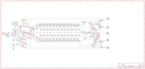 Class h amplifier with pcb layout