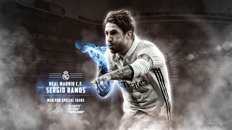 Download Real Madrid C.F. Spanish Soccer Sergio Ramos Sports HD Wallpaper