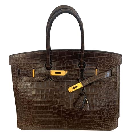 Hermes Crocodile Birkin 35 | The Chic Selection