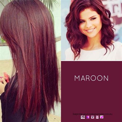 #Maroon | Maroon hair, Burgundy hair, Dyed hair