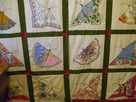 Quilts and Art by Cheryl: Handkerchief Butterfly Quilt