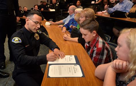 Anaheim PD promotes three and welcomes trio of new officers to its growing family - Behind the Badge