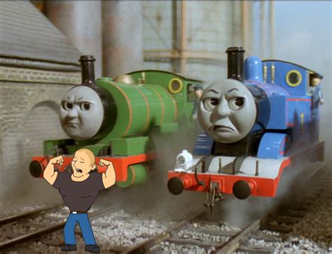 Thomas and Percy gets annoyed by Childish dad by LPStheforestengine on ...