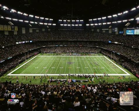 New Orleans Saints Mercedes-Benz Superdome Stadium NFL Football Photo ...