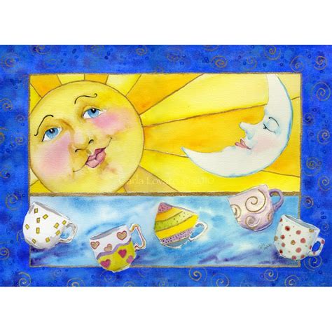 Eclipse Painting, Sun and Moon, Sun Painting, Moon Painting, Child ...