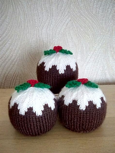 Chocolate Orange Covers - Christmas Puddings With Brandy Sauce | Christmas knitting projects ...