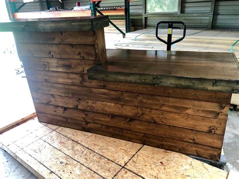 LaVonne Provincial/Ebony top Pallet style rustic reception | Etsy in 2021 | Rustic reception ...