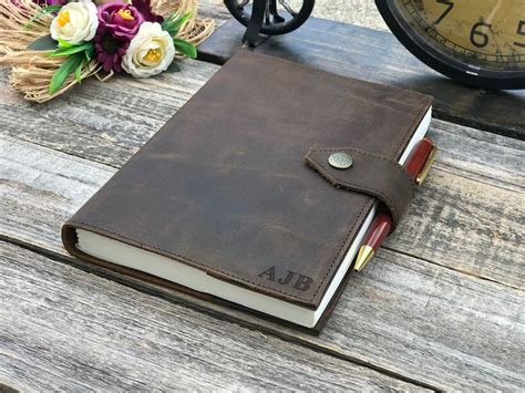 Personalized Leather Journal Notebook Refillable Antique A5 - Etsy | Leather travel journal ...