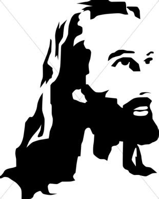 Jesus clip art black and white free clipart images 5 - WikiClipArt