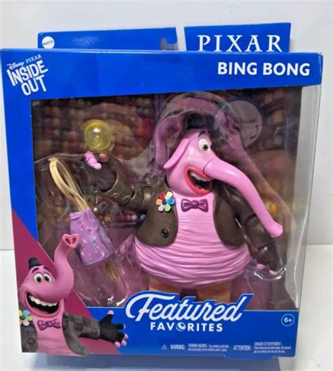 DISNEY PIXAR BING Bong Figure Inside Out Featured Favorites Mattel $13.16 - PicClick