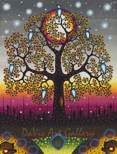 "Tree of Life" by James Jacko - Anishinaabe | Native Canadian Arts