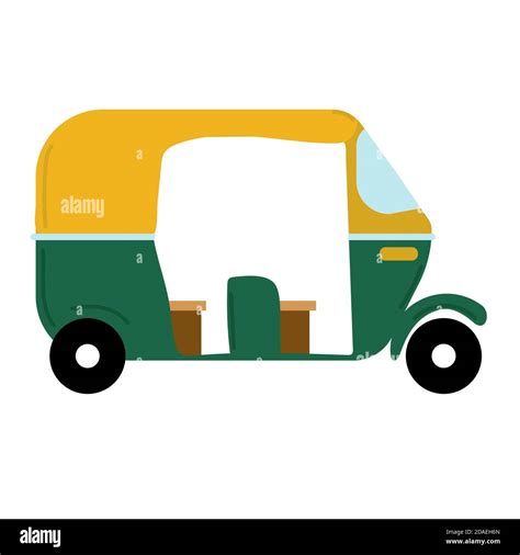 Auto Rickshaw India Clipart