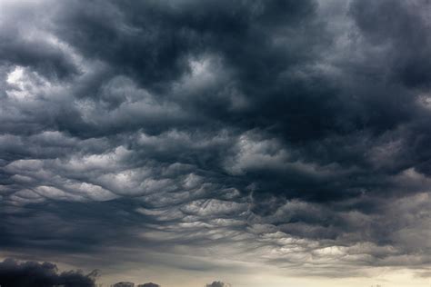 Dramatic And Dark Storm Clouds by Vm