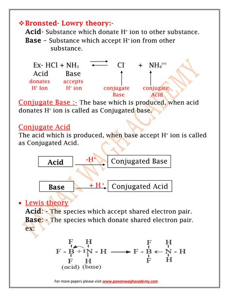 SOLUTION: Ionic equilibria class 12th chemistry notes - Studypool