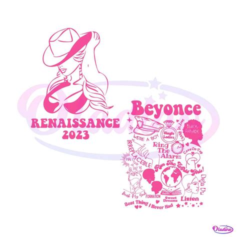 ArtStation - Beyonce Renaissance World Tour 2023 SVG Music Tour SVG File