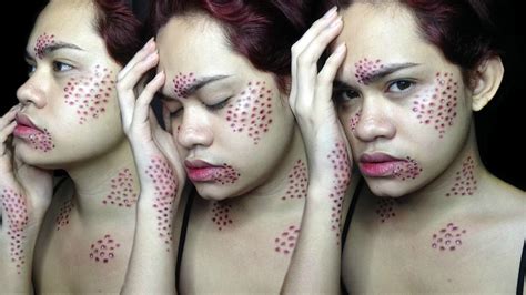 Halloween Series 2015 : TRYPOPHOBIA • Makeup - YouTube