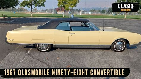 1967 Oldsmobile Ninety Eight Convertible Walk Around - YouTube