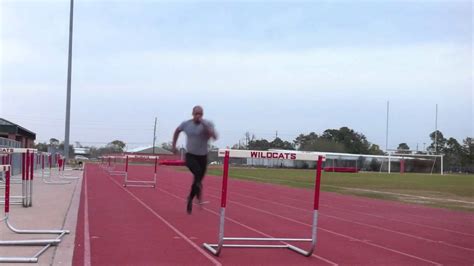 Hurdle Workout 030813 - YouTube