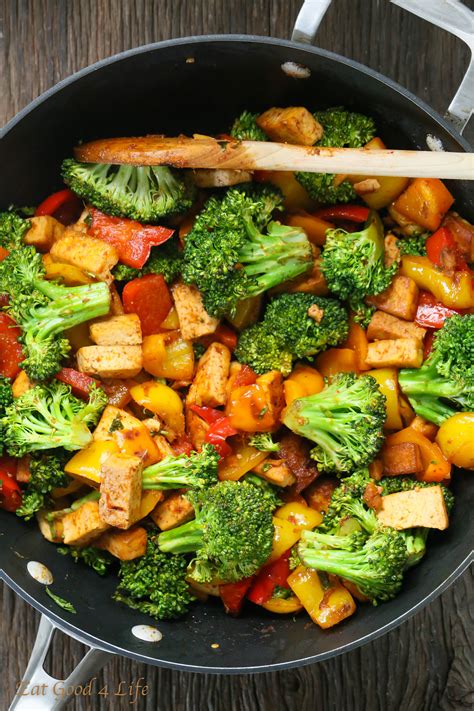 Quick Veggie Tofu Stir-fry