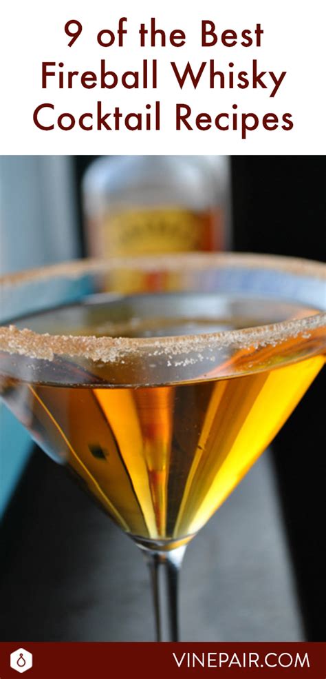 12 of the Best Fireball Whisky Cocktail Recipes | Whisky cocktail recipes, Whisky cocktails ...