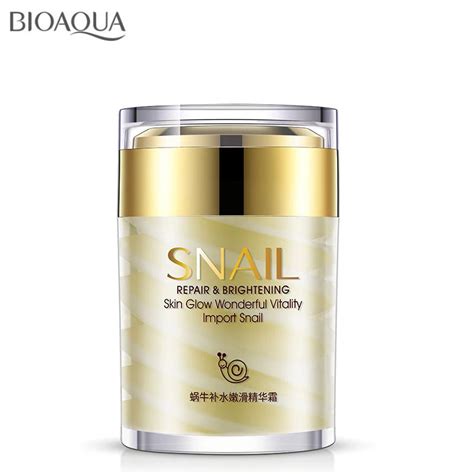 Snail Face Cream Collagen Essence Facial Skin Care Moisturizing Anti ...