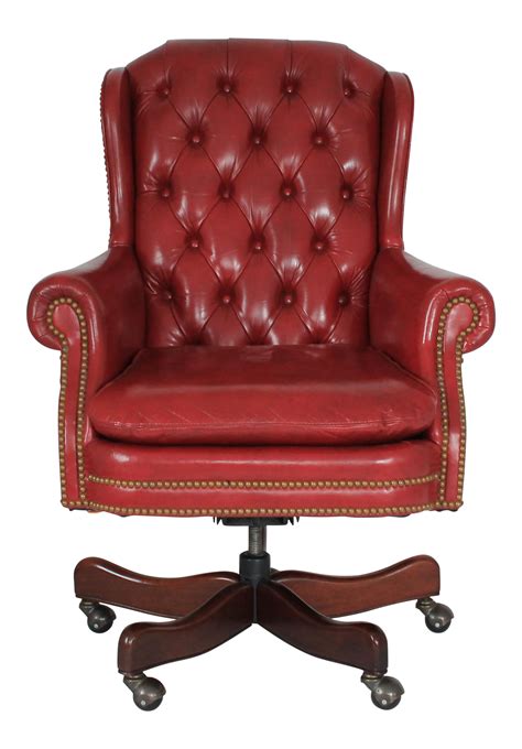 Executive Leather Chair | Chairish