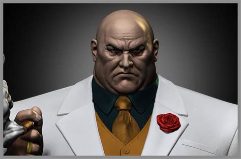 ArtStation - Wilson Fisk aka The Kingpin, Earl Vincent Kasilag Marvel Comic Universe, Comics ...