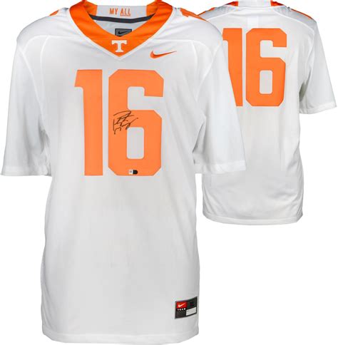 Peyton Manning Tennessee Volunteers Autographed Nike White Limited Jersey | eBay