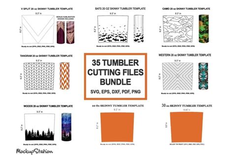 Tumbler Template For Cricut | Design Bundles