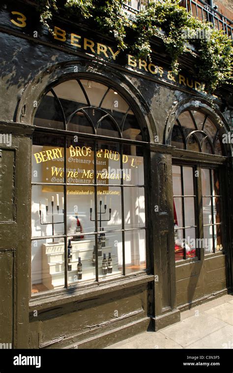 Berry Brothers Wine shop in St james in London Stock Photo - Alamy